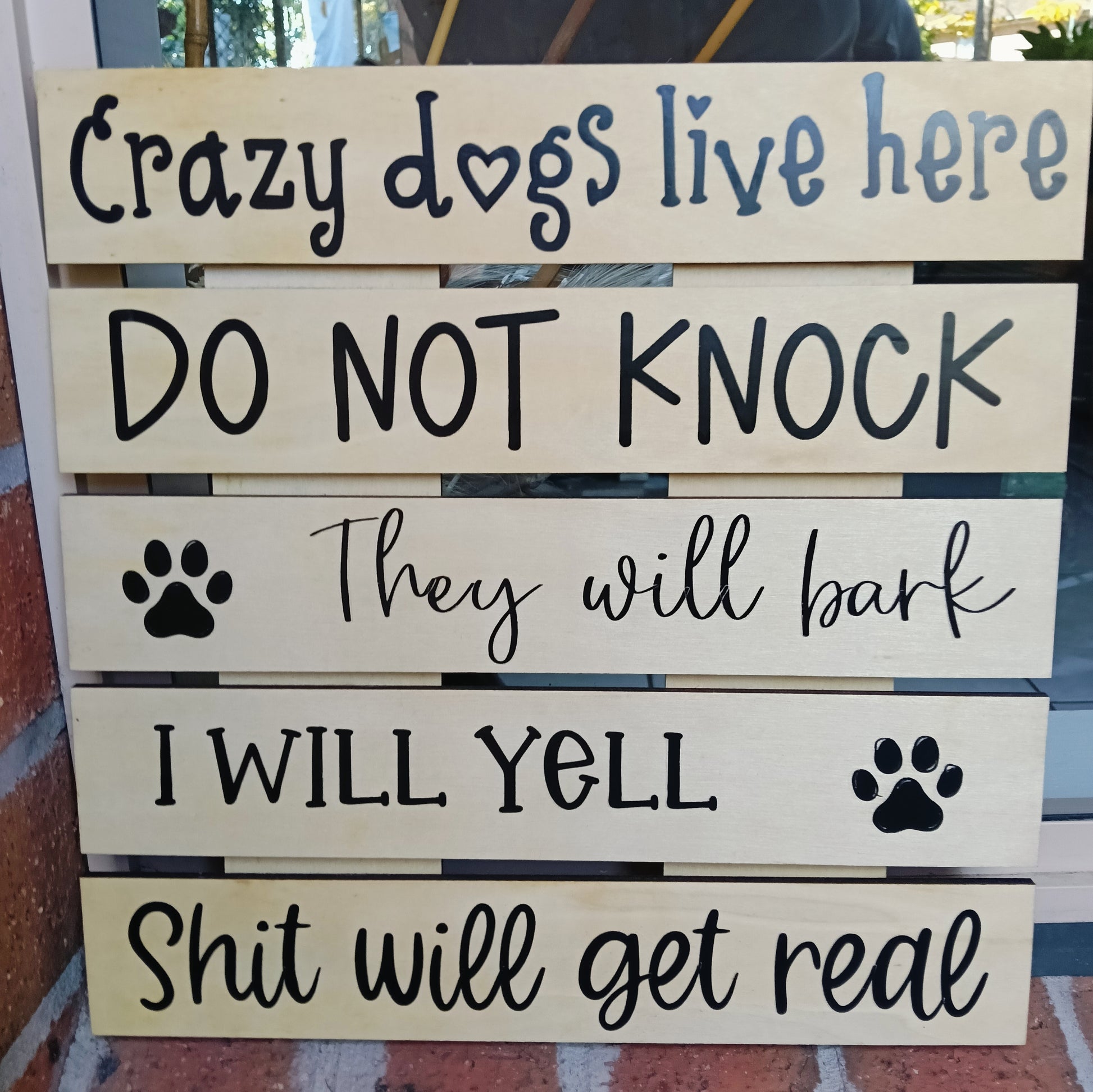Dog plaque