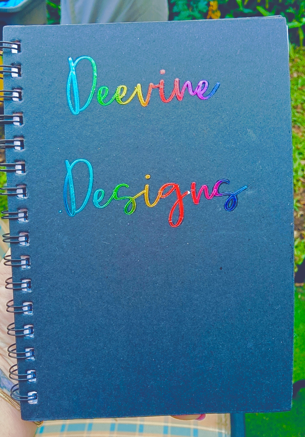 Personalised notebook